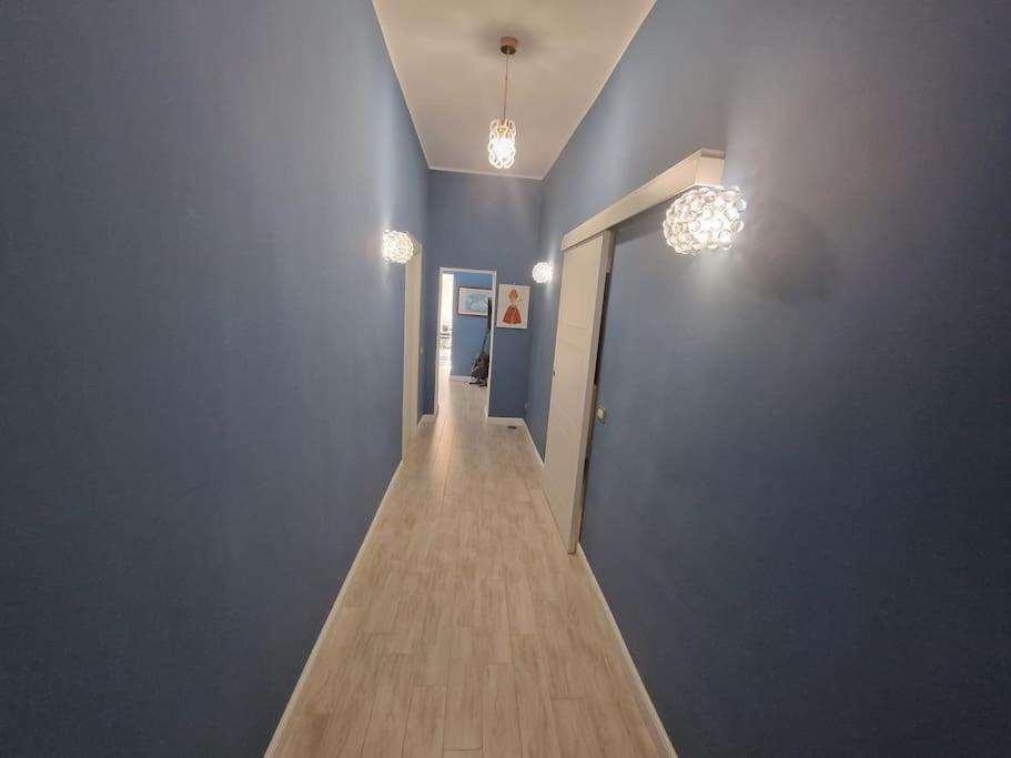 Pastel Blue House X 5 People In Corso Above Metro Montesanto